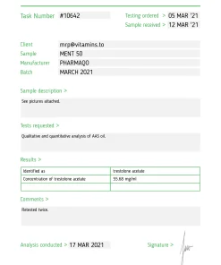 Alternative view of Ment 50 – Pharmaqo Labs