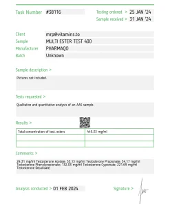 Alternative view of Supersus 400 – Pharmaqo Labs