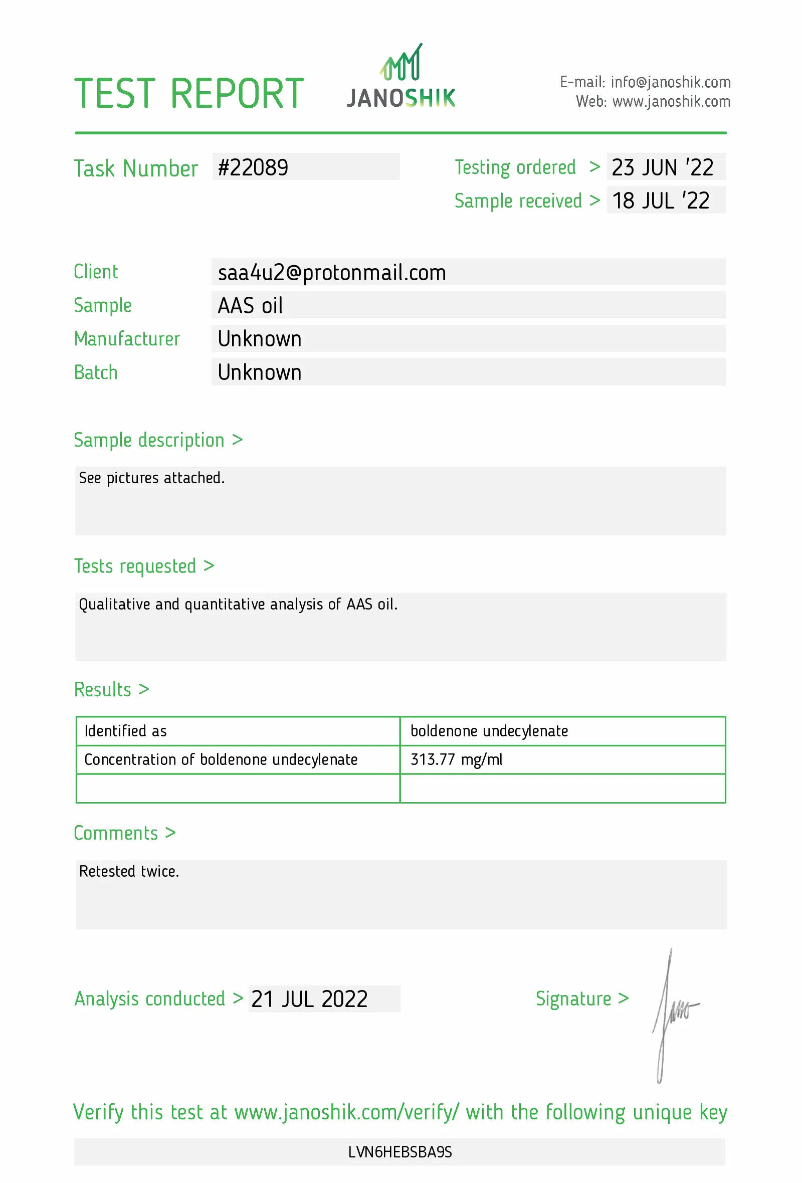 Boldenone Undecylenate 300 – Proper Labs - Imagen 2