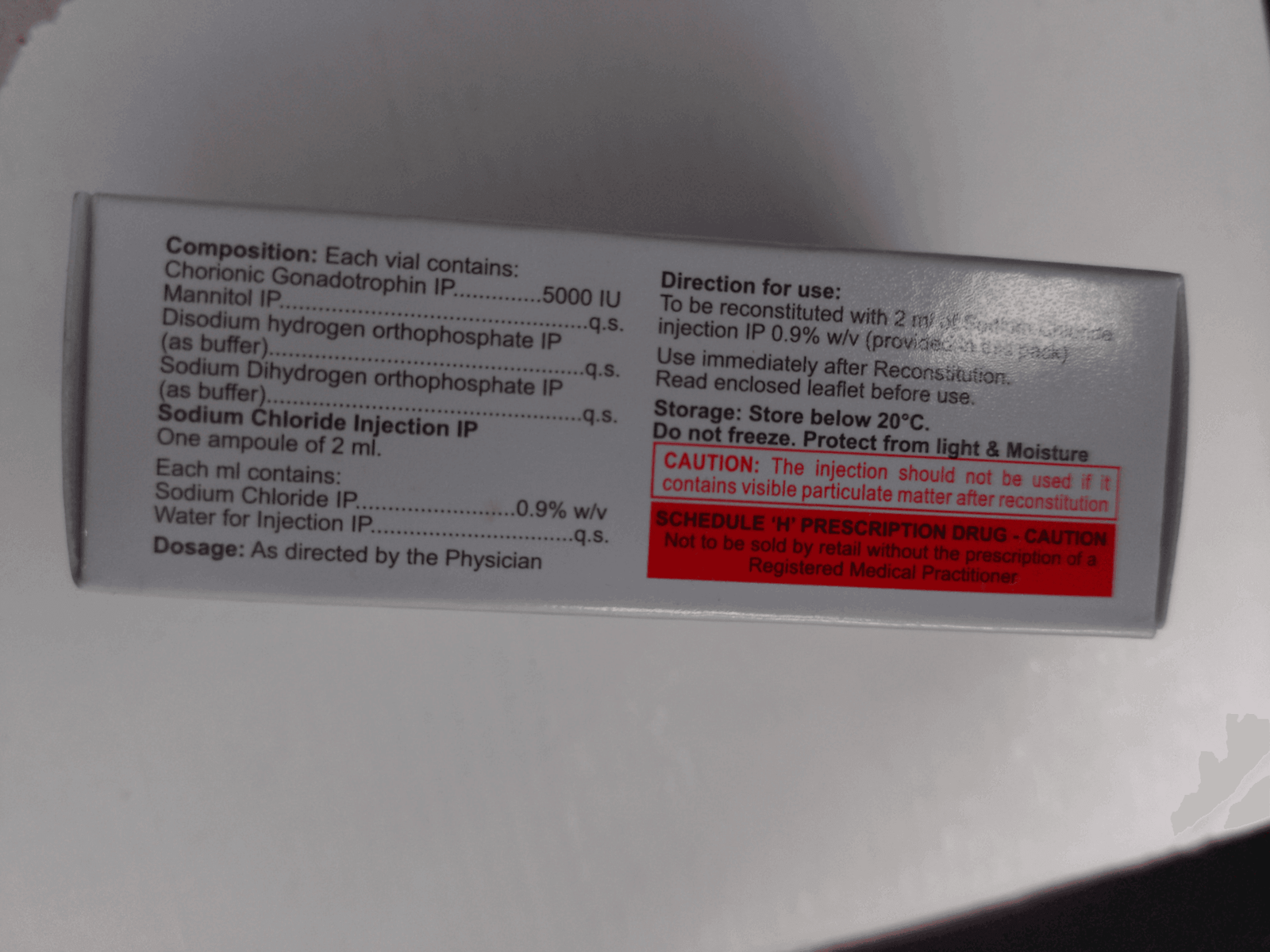 HCG PURETRIG 5000IU - Imagen 3